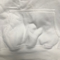 <取引済>GU パーカー(ホワイト)・レディース：Mの画像