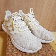 adidas パフォーマンス FALCONRUN ホワイト F36215の画像