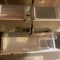  動作確認済み　三菱　MITSUBISHI MR-E45P-T1 ファミリー用冷蔵庫　の画像