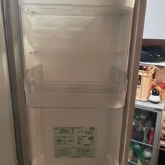  動作確認済み　三菱　MITSUBISHI MR-E45P-T1 ファミリー用冷蔵庫　の画像