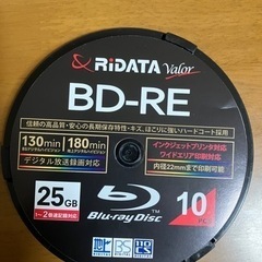 決まりました！録画Blu-rayディスクの画像