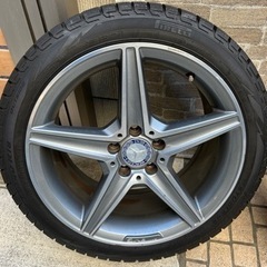 W205 Cクラス純正ホイールスタッドレスセットの画像