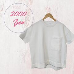 美品★MOUSSY 半袖 白トップス☆
