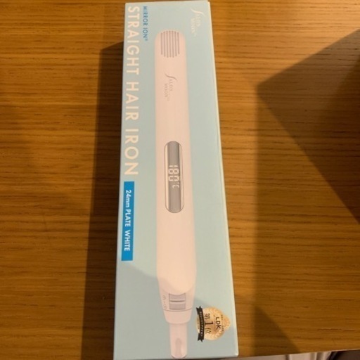 24mm サロンムーン 新品　ストレートへアイロン