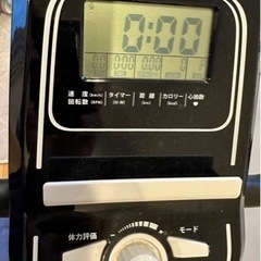 フィットネスバイク　折り畳み可能の画像