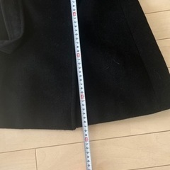 ウールハーフコートの画像