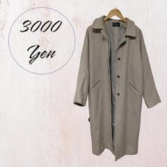 値下げ！美品♡これから使えるベージュロングコート♡