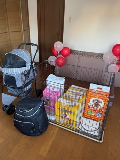 犬用　わんわんカート,ゲージ,リュック,トイレシートなど