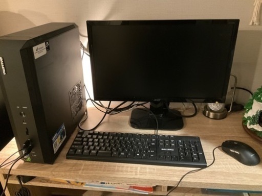 ガレリア　デスクトップpc ゲーミングpc モニター　キーボード　マウス