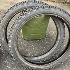 カブのスパイクタイヤ🛞