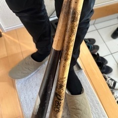 硬式バット　2本の画像