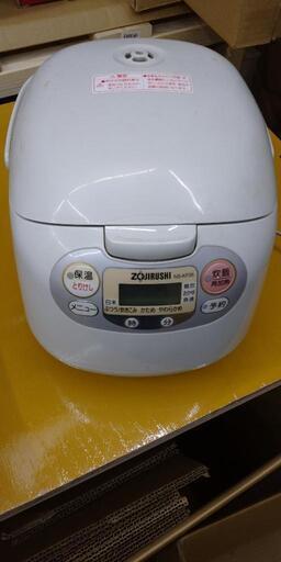 マイコン炊飯ジャー 3合炊き ZOJIRUSHI NS-KF05 中古品   引き取り限定