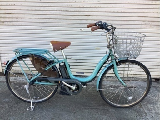 250 ヤマハ新機種電動アシスト自転車pasnatura26インチ　ミズイロアルミボディ