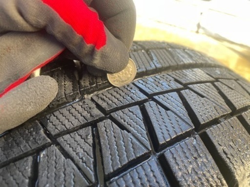 195/65 R15アルミ付きスタッドレスタイヤ4本　アルミホイール(タイヤ付き)買取 