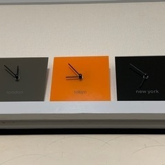世界時計　ロンドン　東京　ニューヨーク