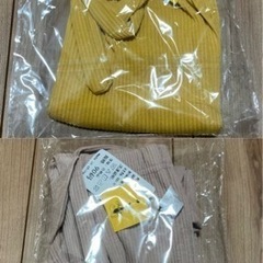 レギンス サロペット 肩紐付き サスペンダー付き リブニット ロングパンツの画像