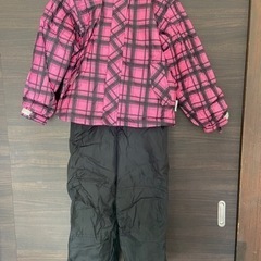 スキーウェア130 上下セット グローブ付きの画像