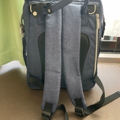 値下げしました☆ママリュック、ベビーベッドにもなります！☆の画像