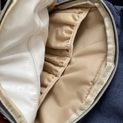 値下げしました☆ママリュック、ベビーベッドにもなります！☆の画像