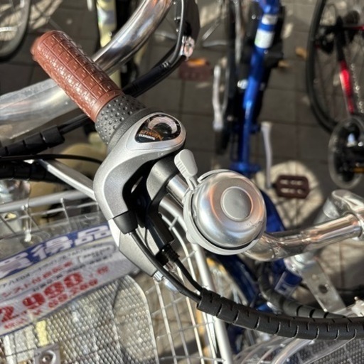 ?未使用?21テクノロジー 24インチ電動アシスト付き自転車 青 8.7Ah 765