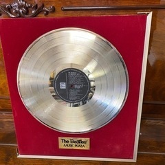 ⭐️ビートルズ⭐️ゴールドディスク⭐️1982年激レアヴィンテージ⭐️の画像