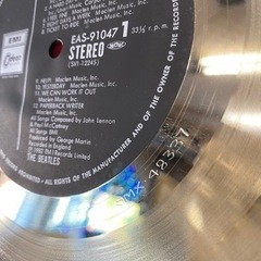⭐️ビートルズ⭐️ゴールドディスク⭐️1982年激レアヴィンテージ⭐️の画像