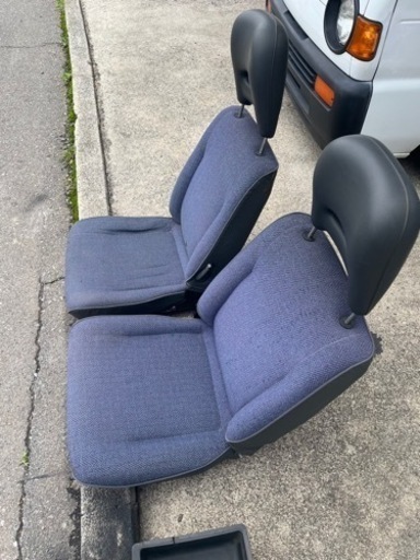 スズキ DE51V/エブリィ 純正 運転席、助手席シート セット