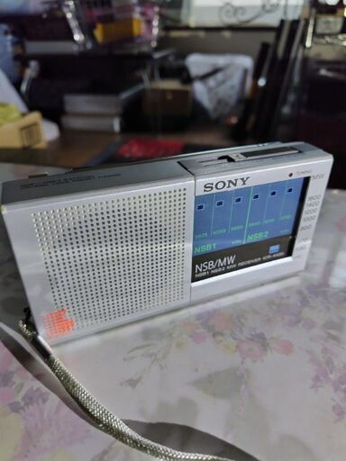 昭和レトロ　SONY短波ラジオ　ICR-4420　1983年製