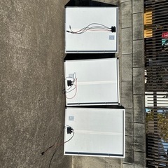 ソーラーパネル200w中古3枚の画像