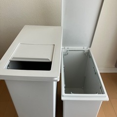 無印良品 ゴミ箱(蓋付き)の画像