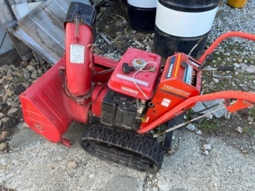 引取先決まりました！ヤンマー除雪機