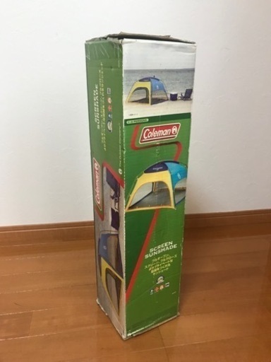【Coleman】スクリーンサンシェード ブルー 未使用品