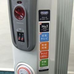 取引中///////////////////////////【自社配送は札幌市内限定】De'Longhi/デロンギ オイルヒーター H770812EFSN-GY 動作OK 中古【USED】の画像