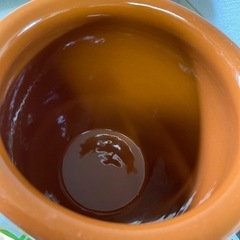 中古 常滑焼 久松窯 蓋付丸かめ 1号 昔ながらの壺 漬物容器 陶器 小物入の画像