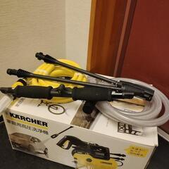 《取引決定》家庭用高圧洗浄機(美品箱付)の画像