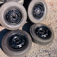 冬タイヤ 145/80R12 LT 軽トラ軽バン用 2021年製...