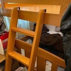 木造2段ベッドの画像