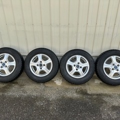 145/80R13 スタッドレスタイヤ、アルミホイールセット（中古品）の画像
