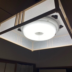 受付中！！02超爆安！説明文をお読みください…パナソニック 照明器具 和風 LEDペンダント 〜8畳 HH-LP597Nの画像