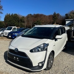 トヨタ シエンタ ハイブリッド28年車　Gグレード  86,335km