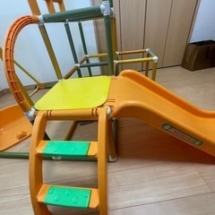 アンパンマン　ジャングルジム　すべり台　ブランコ　鉄棒の画像