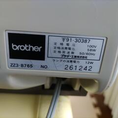 ブラザー電子ミシン　の画像