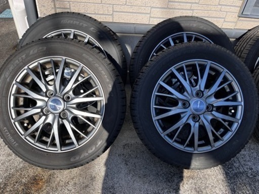 夏タイヤホイール4本＆スタッドレスタイヤホイール4本 計8本セット