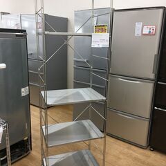 ★ジモティ割あり★  ステンレスシェルフワゴン  W56×D40...