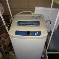 ハイアール洗濯機、完動品