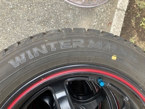 5zigen プロレーサー　4H-100 15インチ　6j+38 175/65r15 ヴィッツ、アクア等　スタッドレスWINTER M