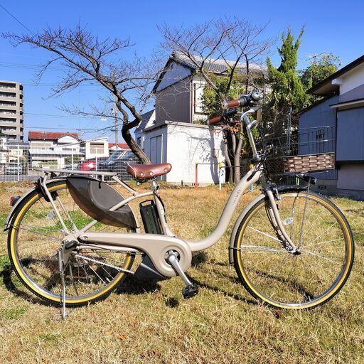 2023年2月新車購入!  YAMAHA PAS With DX 26インチ マットグレイッシュベージュ