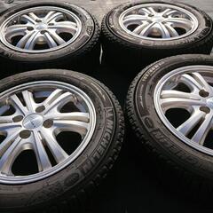 スタッドレス 185/60R14 アルミ付き PCD100 4穴の画像