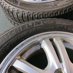 スタッドレス 185/60R14 アルミ付き PCD100 4穴の画像