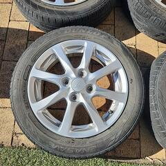 ダイハツ　純正ホイール4本！タント ムーヴ ミライース スズキ車にも！の画像